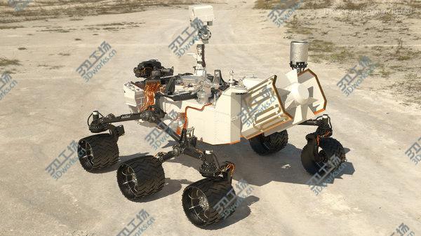 images/goods_img/20210312/Curiosity Mars Rover Rigged 3D model/5.jpg